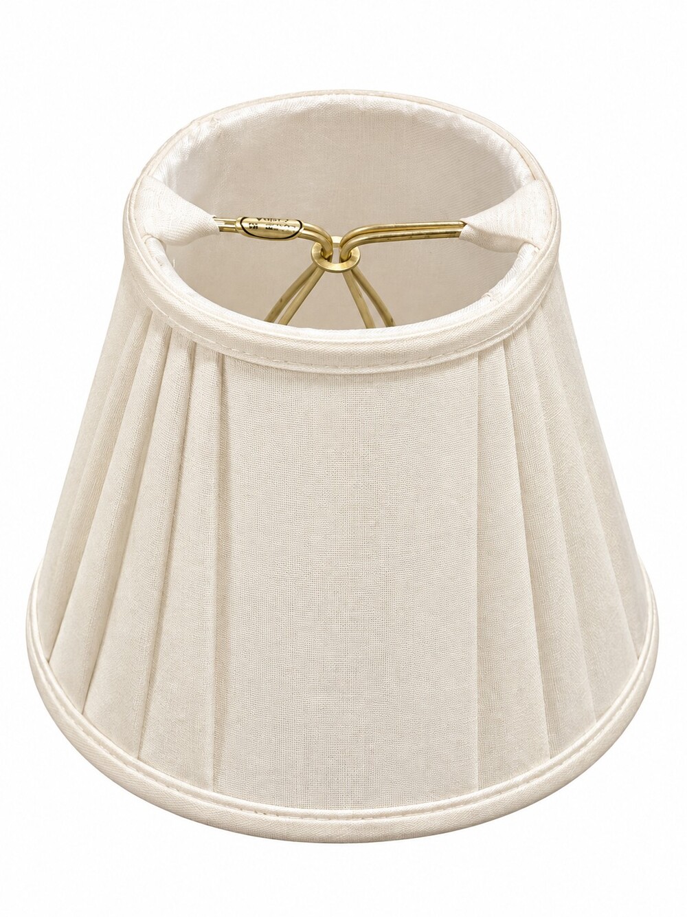 Vintage Cream Fabric Bell Lamp Shade